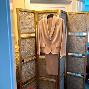 Basler light tan suit